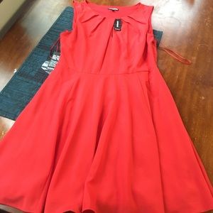 New Red EXPRESS dress, size 10